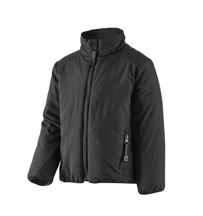 Jackets: e.s. Padded jacket CI, children's + black