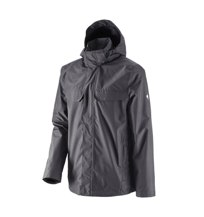 Work Jackets: Rain jacket e.s.concrete + anthracite 2