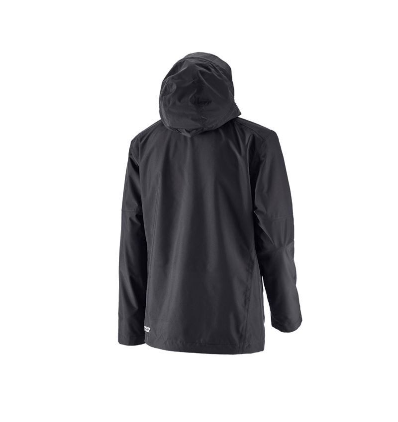 Work Jackets: Rain jacket e.s.concrete + black 3