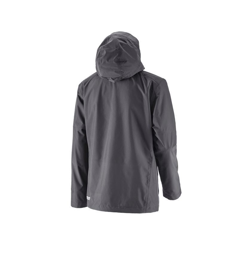 Work Jackets: Rain jacket e.s.concrete + anthracite 3