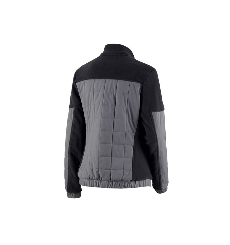 Topics: Hybrid fleece jacket e.s.concrete, ladies' + black/basaltgrey 3