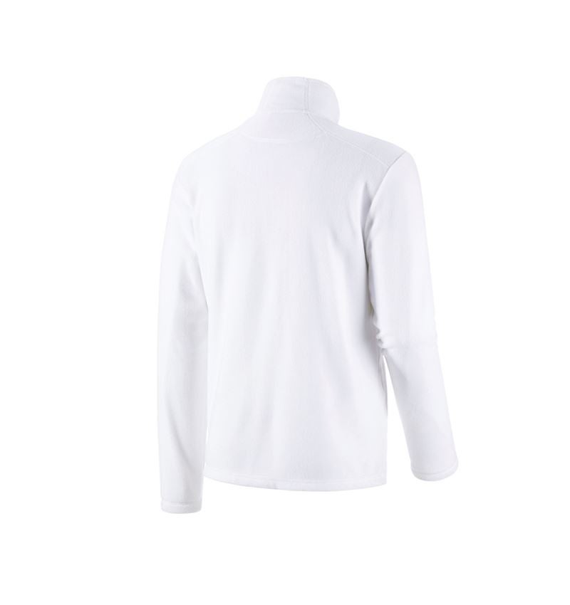 Work Jackets: e.s. Fleece jacket CI + white 3