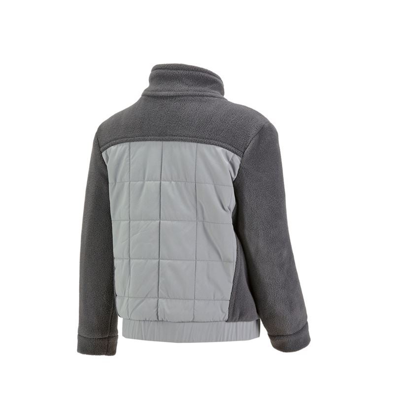 Topics: Hybrid fleece jacket e.s.concrete, children's + anthracite/pearlgrey 3