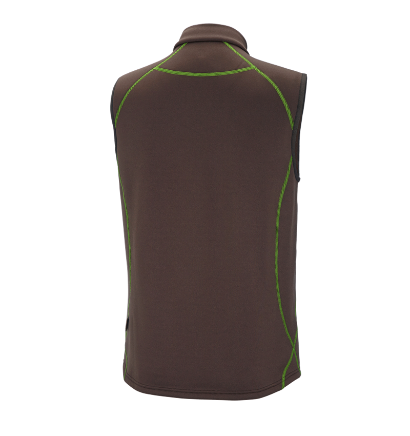 Plumbers / Installers: Function bodywarmer thermo stretch e.s.motion 2020 + chestnut/seagreen 3