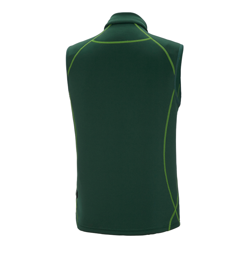 Joiners / Carpenters: Function bodywarmer thermo stretch e.s.motion 2020 + green/seagreen 3