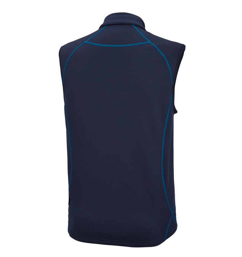 Joiners / Carpenters: Function bodywarmer thermo stretch e.s.motion 2020 + navy/atoll 3