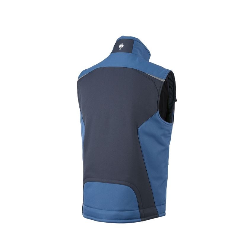 Cold: Softshell bodywarmer e.s.motion + pacific/cobalt 3