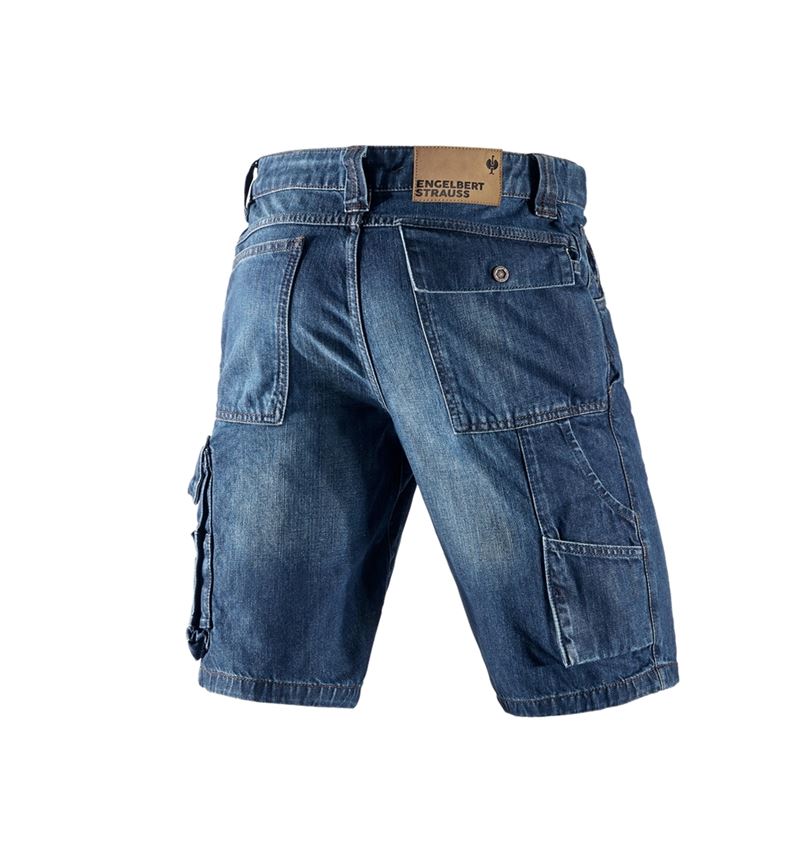 Work Trousers: e.s. Worker denim shorts + darkwashed 3