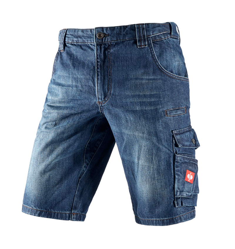 Joiners / Carpenters: e.s. Worker denim shorts + darkwashed 2