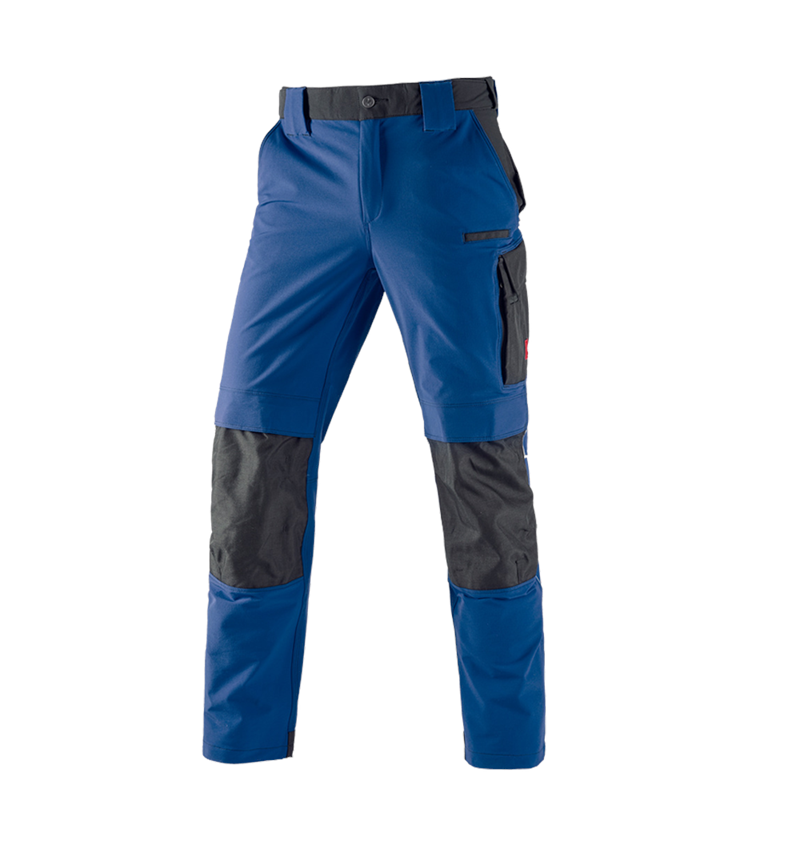 Plumbers / Installers: Functional trousers e.s.dynashield + royal/black 2
