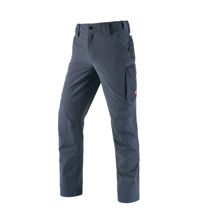 Work Trousers: Functional cargo trousers e.s.dynashield solid + pacific 2