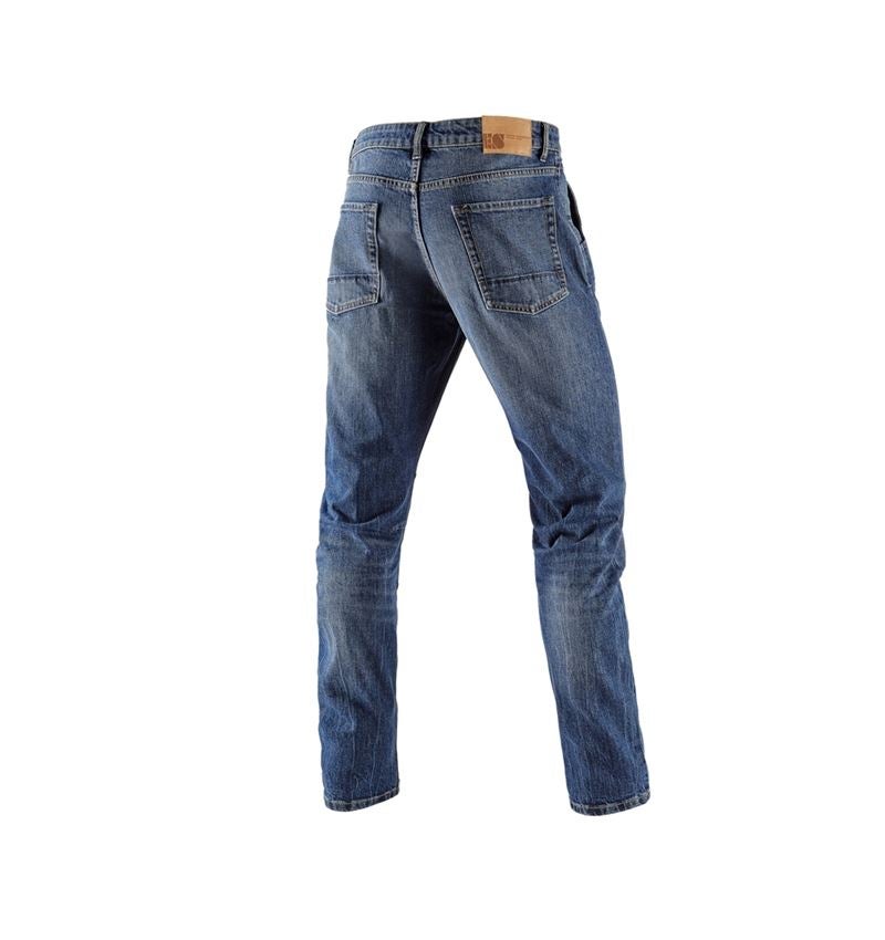 Joiners / Carpenters: e.s. 5-pocket jeans POWERdenim + stonewashed 3