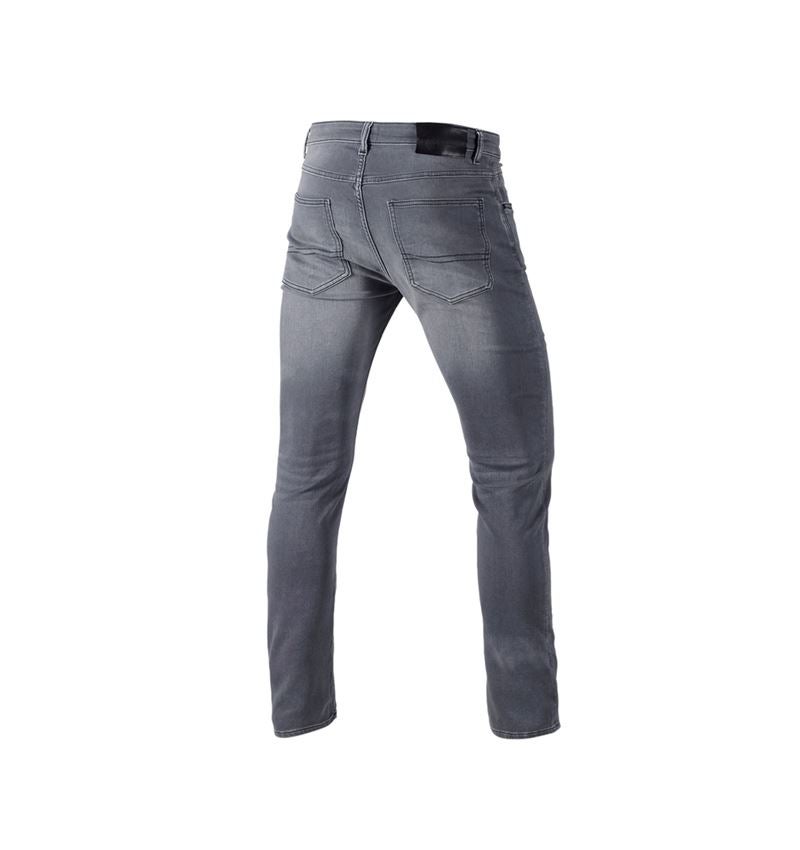 Work Trousers: e.s. 5-pocket jeans jog-denim + greywashed 3