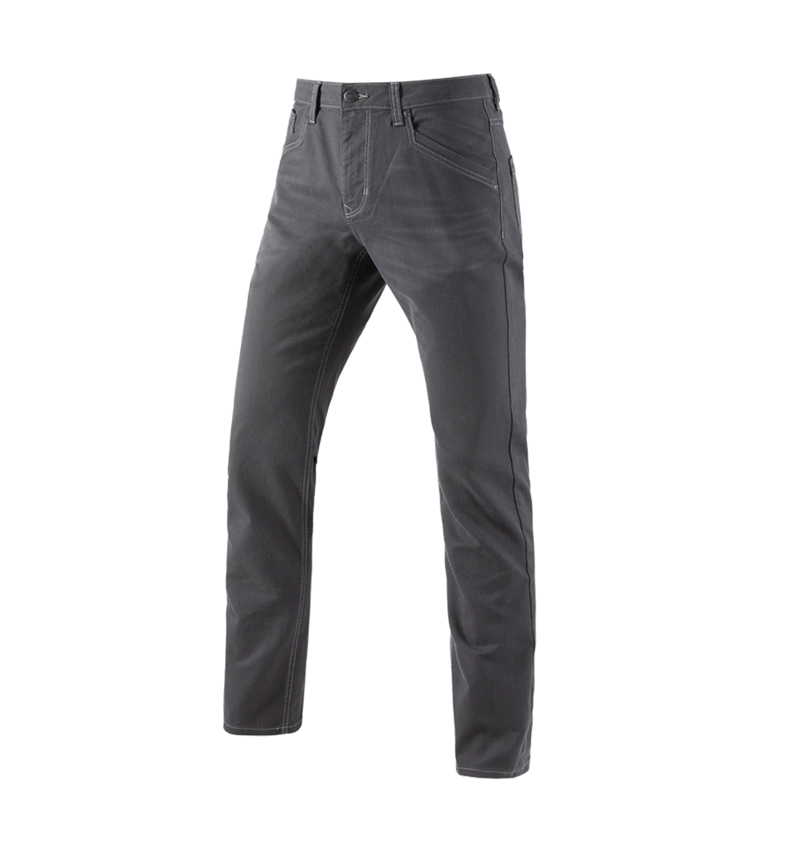 Work Trousers: 5-pocket Trousers e.s.vintage + pewter 2