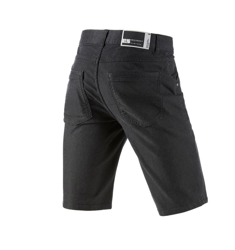 Work Trousers: 5-pocket shorts e.s.vintage + black 3