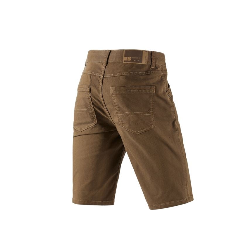 Work Trousers: 5-pocket shorts e.s.vintage + sepia 2