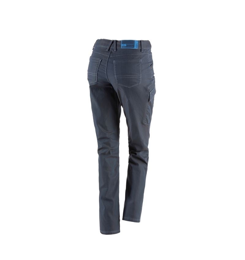 Work Trousers: Cargo trousers e.s.vintage, ladies' + arcticblue 3