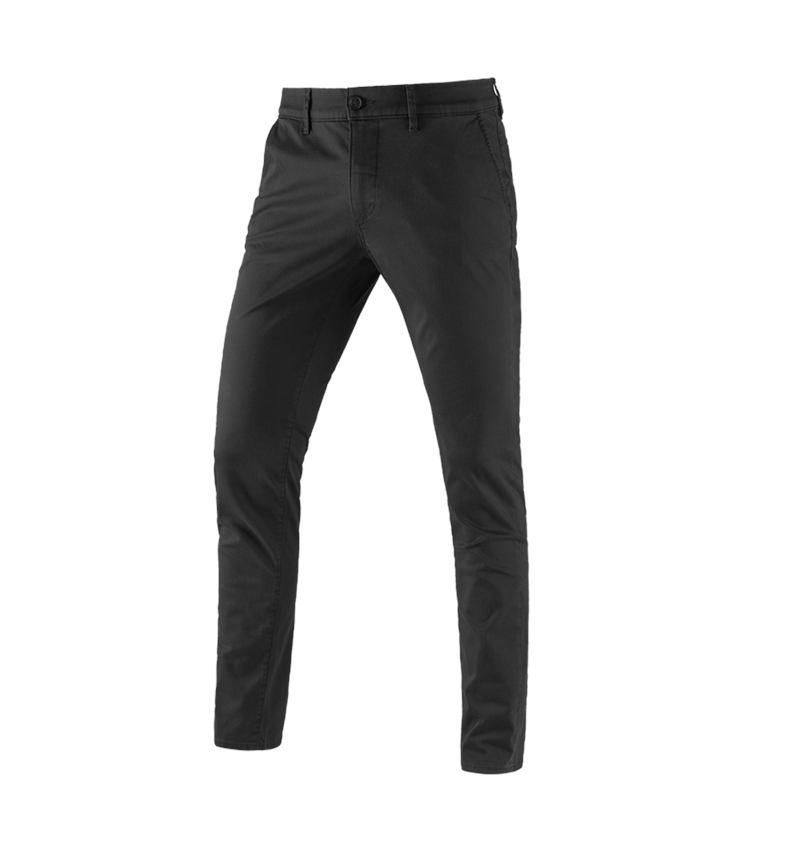Topics: e.s. 5-pocket work trousers Chino + black 2