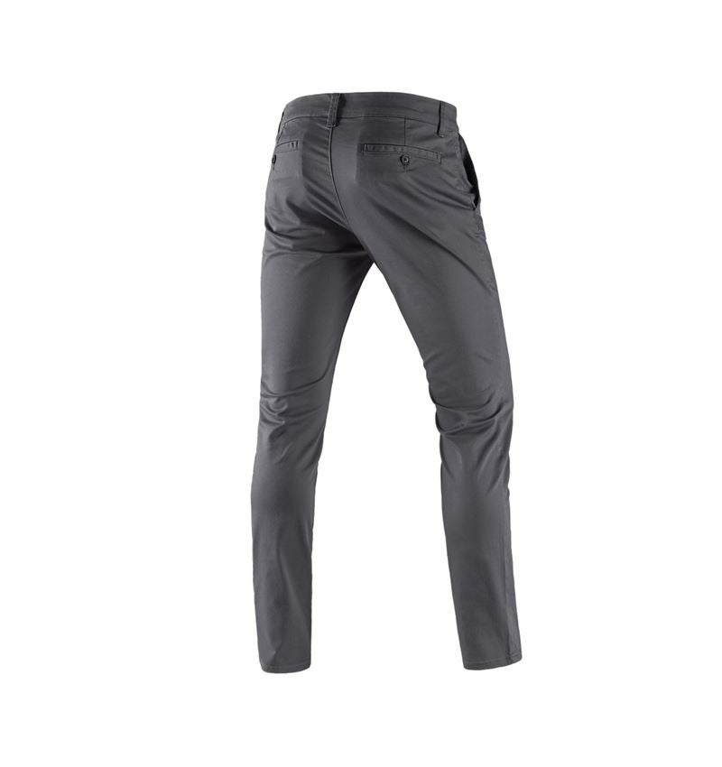Topics: e.s. 5-pocket work trousers Chino + anthracite 3