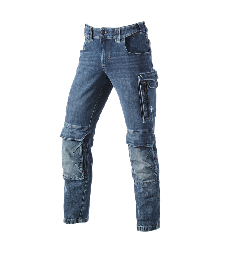 New Men's Slim Fit Stretch Jeans Casual Fashion Multi Pocket Cargo Denim  Pants High Street Men's Jeans Work Hip Hop Trousers - AliExpress