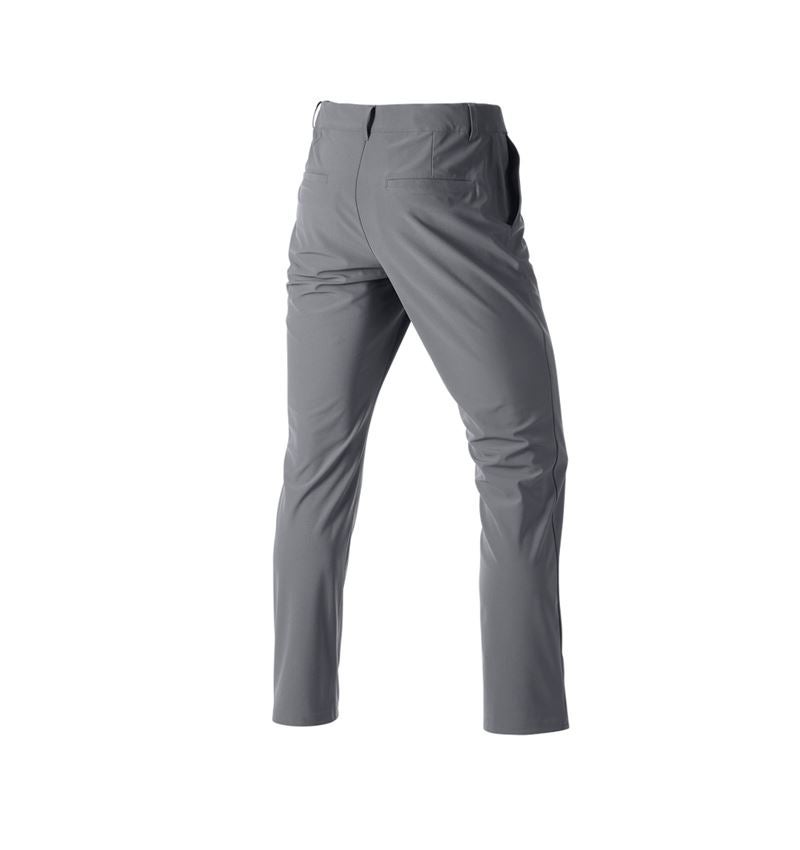 Clothing: Trousers Chino e.s.work&travel + basaltgrey 6