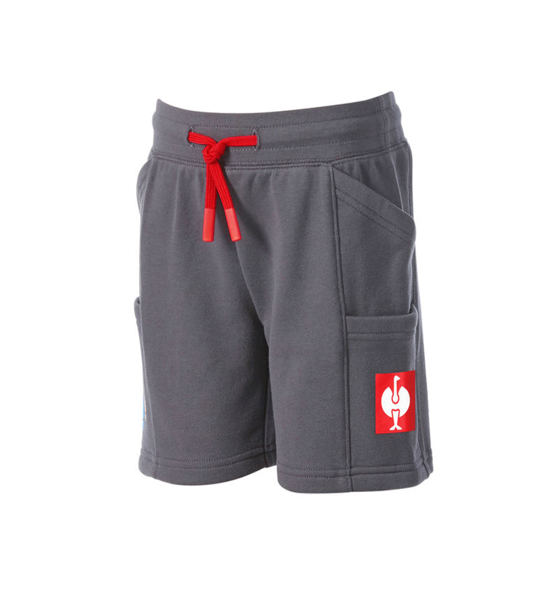 Accessories: Super Mario Sweat shorts, children's + anthracite