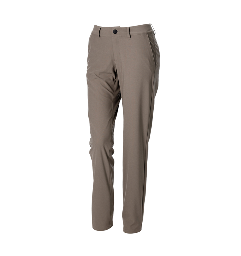 Topics: Trousers Chino e.s.work&travel, ladies’ + umbrabrown 3