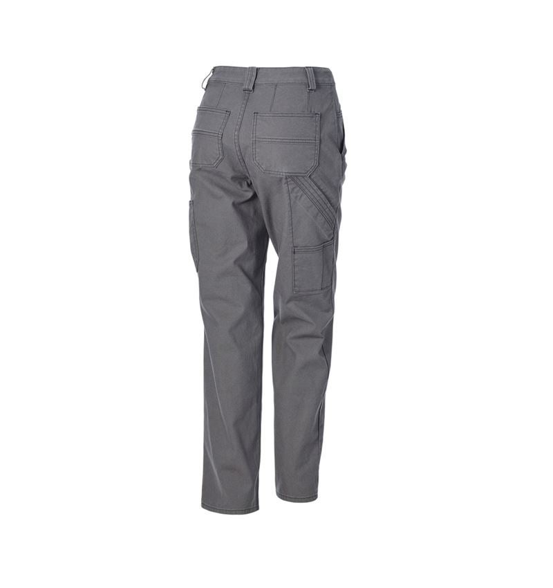 Work Trousers: Trousers e.s.iconic, ladies' + carbongrey 12