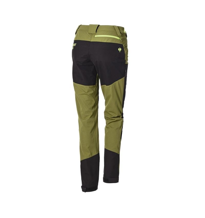 Topics: Hybrid functional trousers e.s.trail, ladies' + junipergreen/limegreen 7