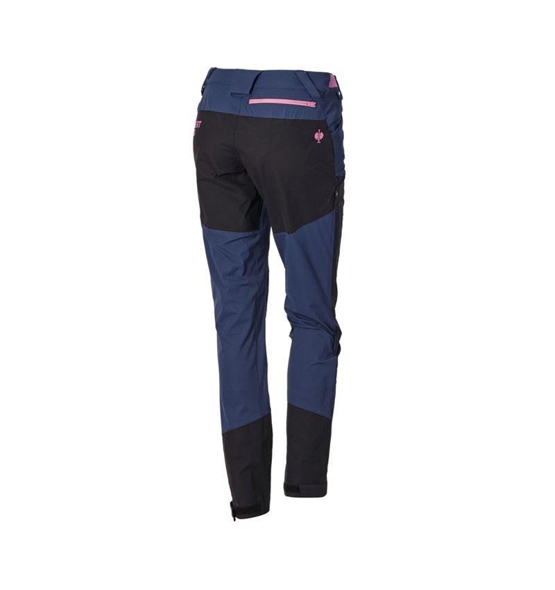 Topics: Hybrid functional trousers e.s.trail, ladies' + deepblue/tarapink 6