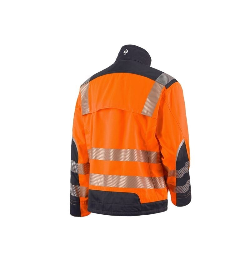 Work Jackets: High-vis jacket e.s.motion + high-vis orange/anthracite 2