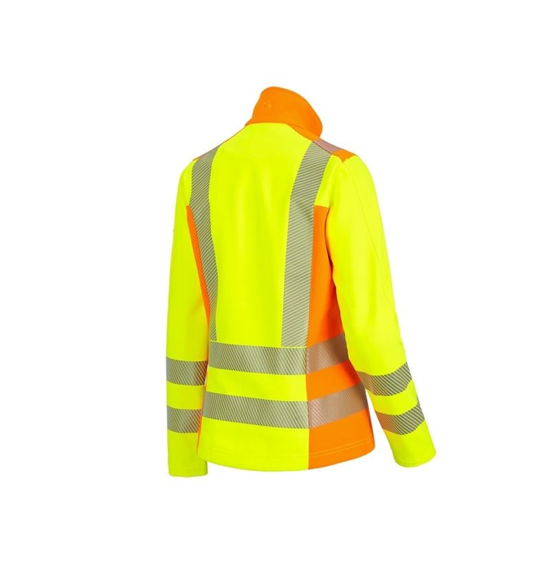 Topics: High-vis soft.jacket softlight e.s.motion 2020,lad + high-vis yellow/high-vis orange 3