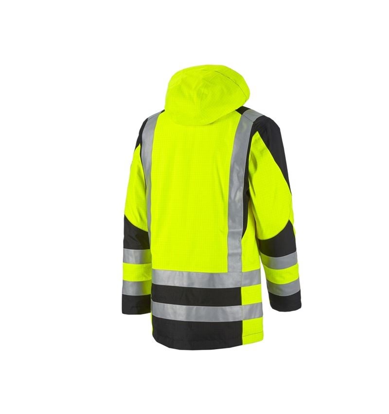 Work Jackets: e.s. Weatherproof parka multinorm high-vis + high-vis yellow/black 3