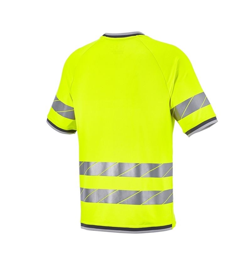 Clothing: High-vis functional t-shirt e.s.ambition + high-vis yellow/anthracite 8