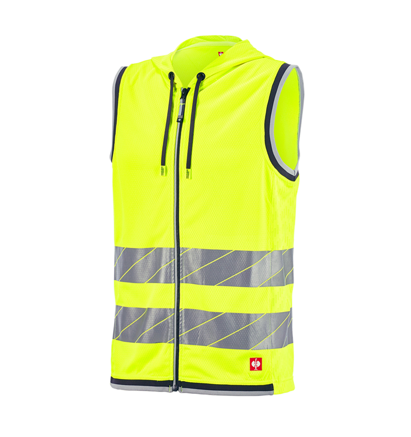 Work Body Warmer: High-vis functional bodywarmer e.s.ambition + high-vis yellow/anthracite 11