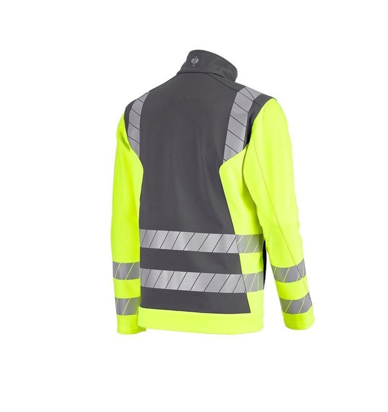 Topics: High-vis softshell jacket e.s.motion 24/7 + anthracite/high-vis yellow 6