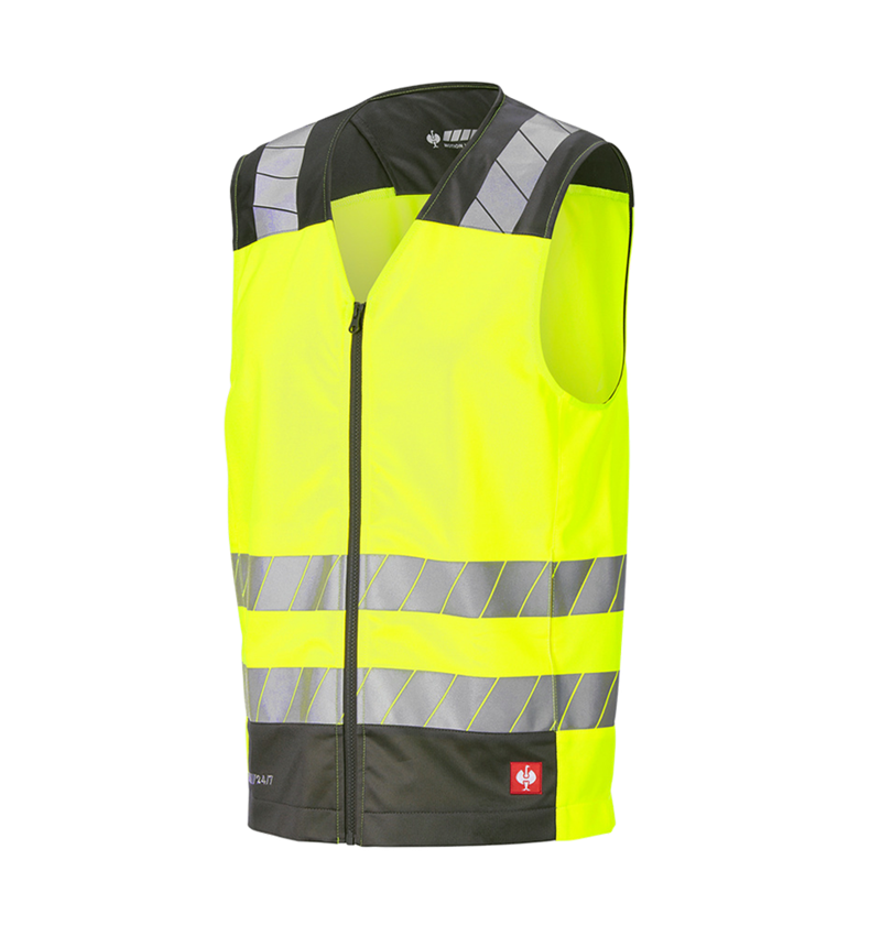 Work Body Warmer: High-vis bodywarmer e.s.motion 24/7 + high-vis yellow/anthracite 5