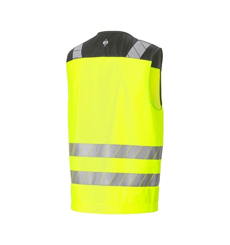 Work Body Warmer: High-vis bodywarmer e.s.motion 24/7 + high-vis yellow/anthracite 6