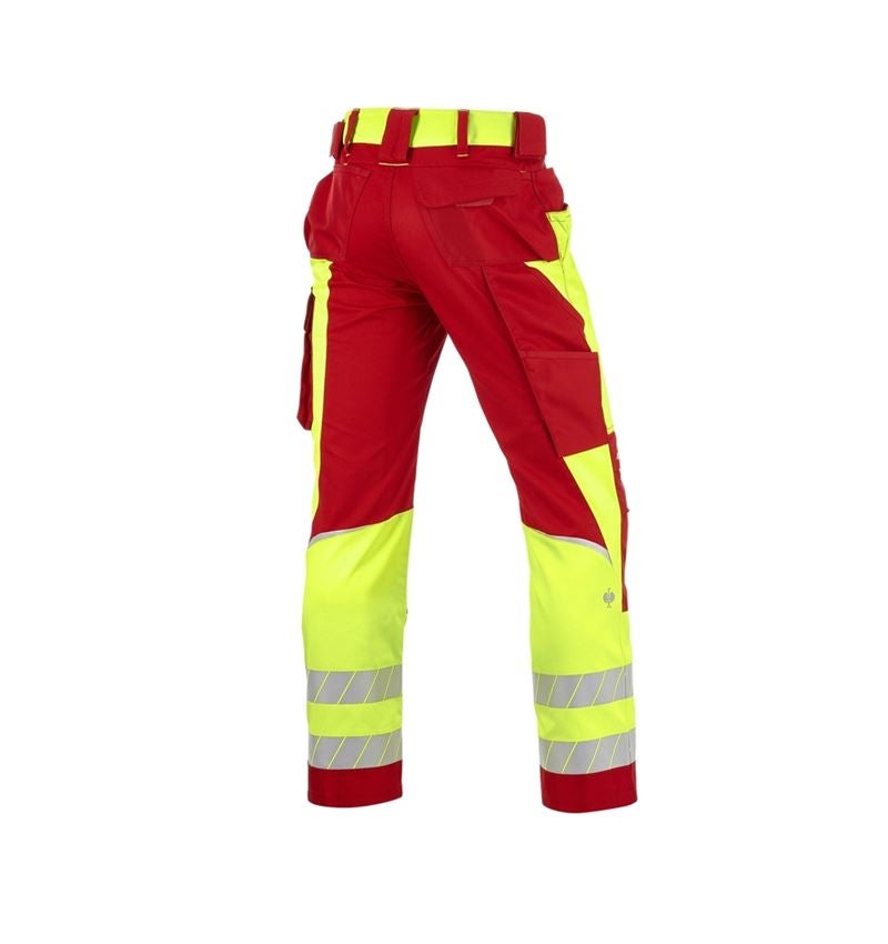 Topics: High-vis trousers e.s.motion 24/7 + red/high-vis yellow 6