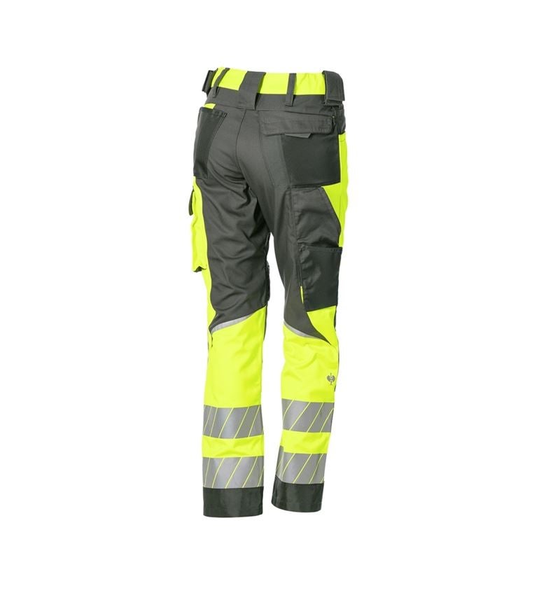 Topics: High-vis trousers e.s.motion 24/7, ladies’ + anthracite/high-vis yellow 7