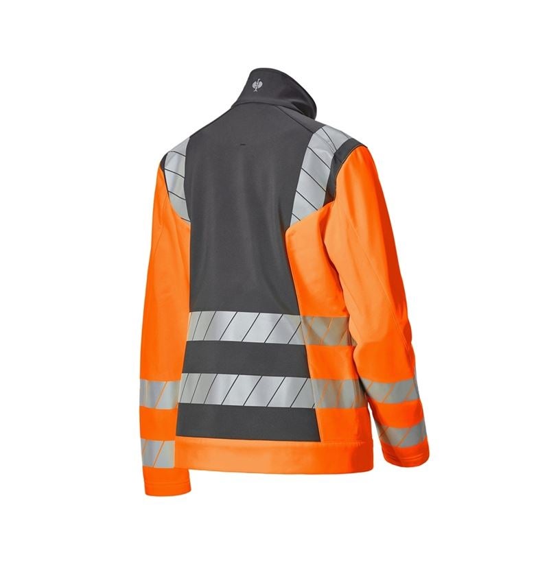 Topics: High-vis softshell jacket e.s.motion 24/7, ladies' + anthracite/high-vis orange 5