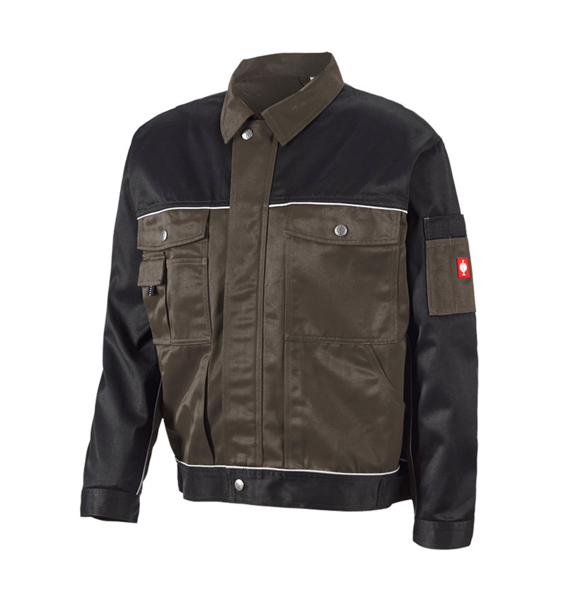Joiners / Carpenters: Work jacket e.s.image + olive/black 7