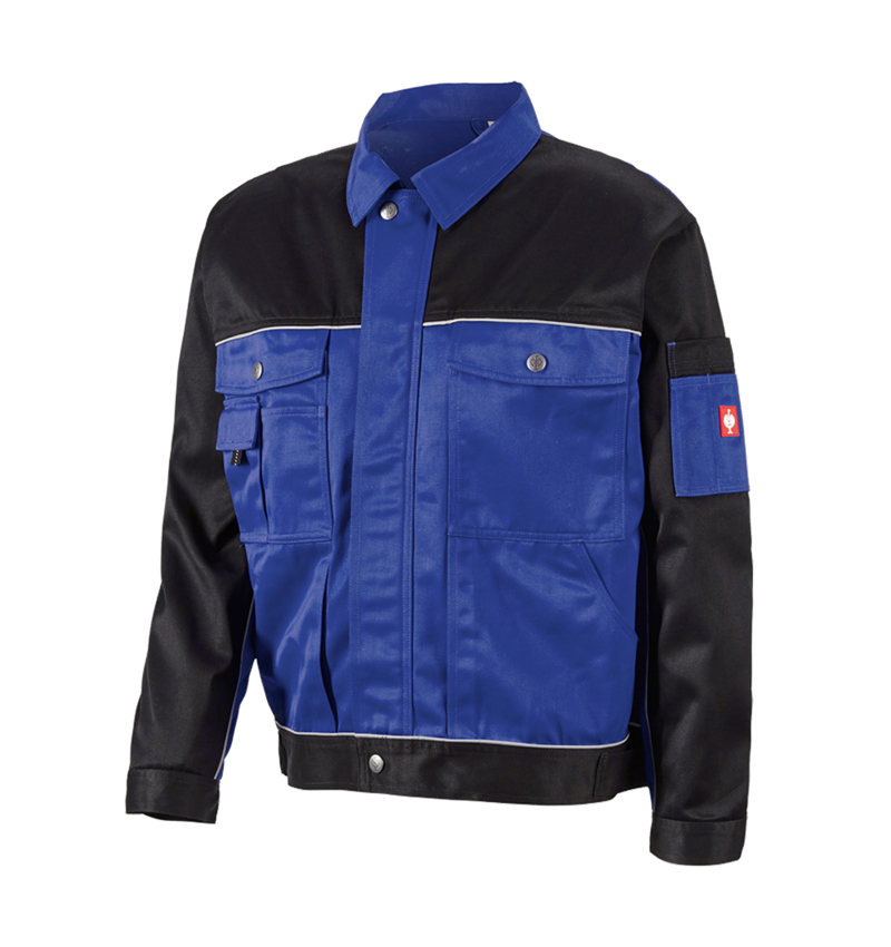 Joiners / Carpenters: Work jacket e.s.image + royal/black 5