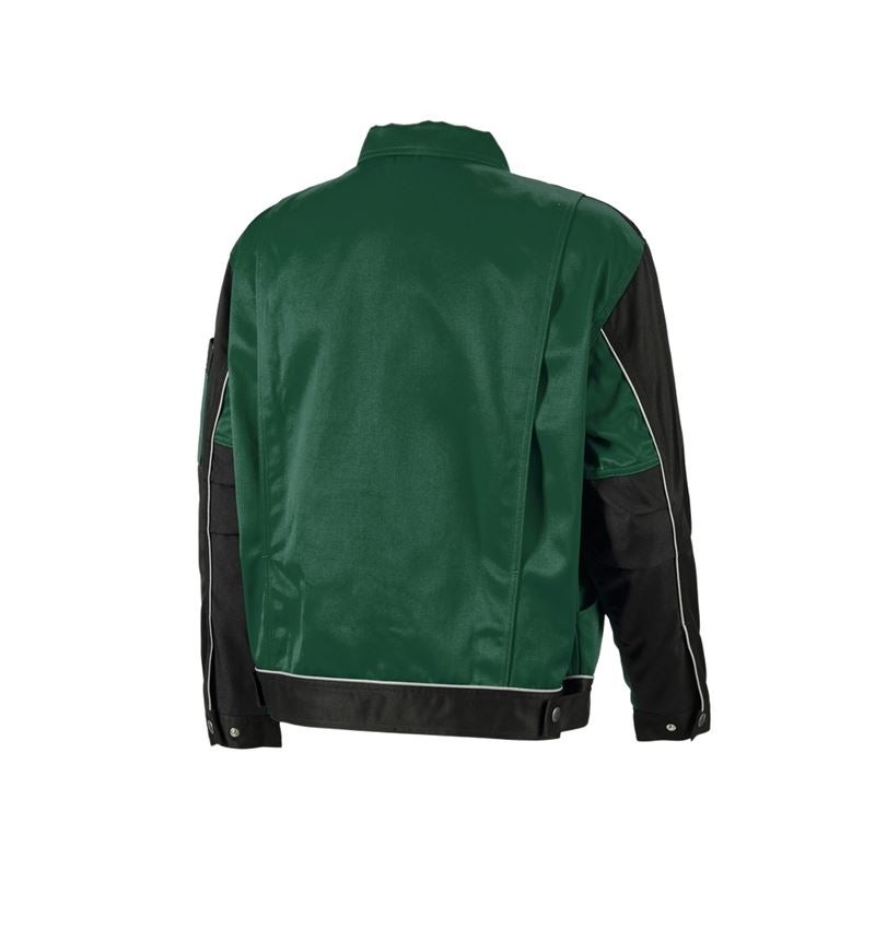 Plumbers / Installers: Work jacket e.s.image + green/black 6