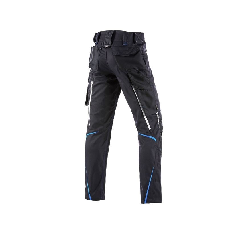 Plumbers / Installers: Trousers e.s.motion 2020 + graphite/gentianblue 3
