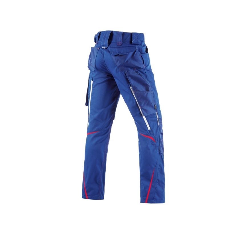 Joiners / Carpenters: Trousers e.s.motion 2020 + royal/fiery red 3