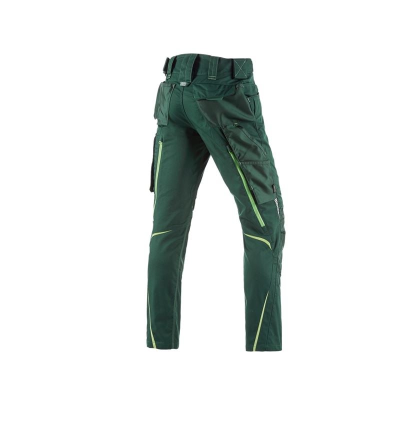 Joiners / Carpenters: Trousers e.s.motion 2020 + green/seagreen 3