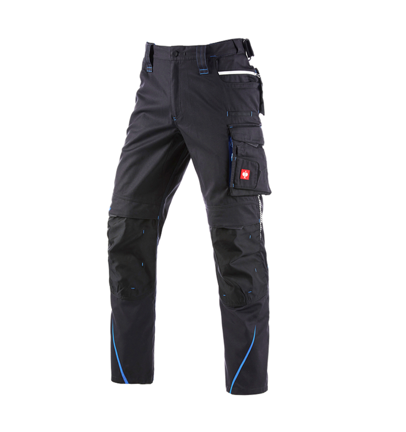 Plumbers / Installers: Trousers e.s.motion 2020 + graphite/gentianblue 2