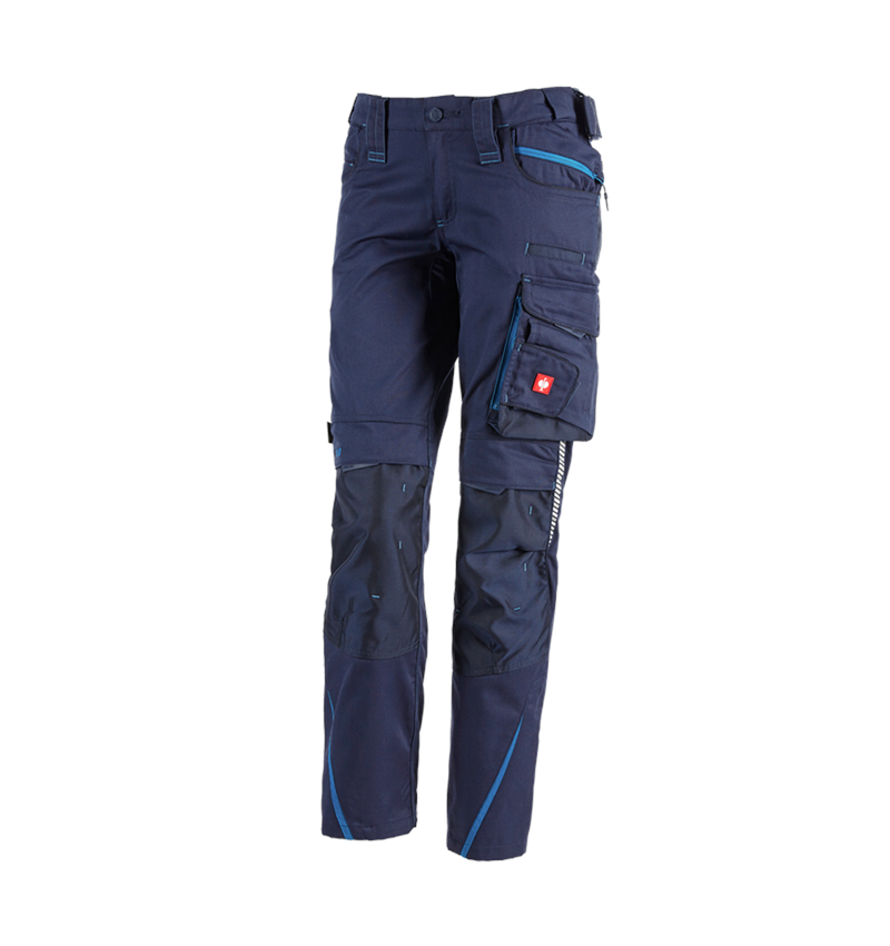 Plumbers / Installers: Ladies' trousers e.s.motion 2020 + navy/atoll 2