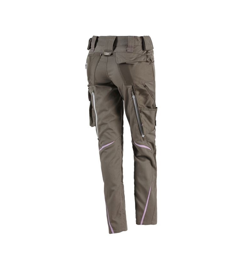Plumbers / Installers: Ladies' trousers e.s.motion 2020 + stone/lavender 3